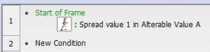 Spread Value in Alterable Value A